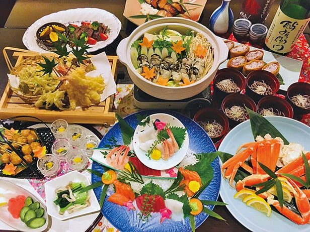 きたかみ川の忘新年会プラン