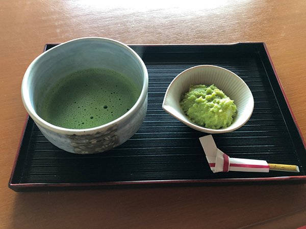 抹茶とずんだもち